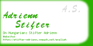 adrienn stifter business card